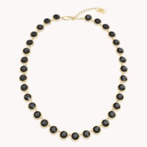 Victoria necklace – Jet