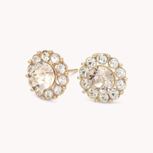 New Miss Sofia earrings – Light silk (Gold)
