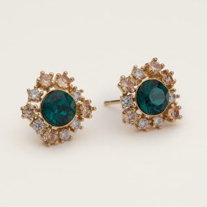 New Emily earrings – Emerald