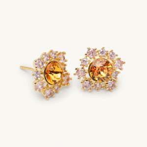 New Emily earrings – Peaches