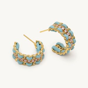 Coco hoops – Bluebell