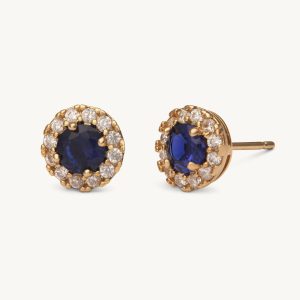 Laurie earrings – Sapphire