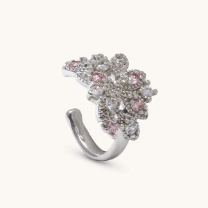 Laurel cuff earring – Silver