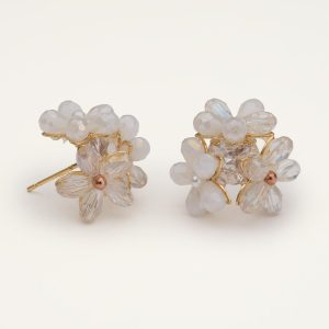 Eugenie earrings – Ivory