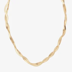 WOVEN SNAKE NECKLACE