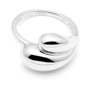 Chunky Soft Drops Ringa - silver - Silver