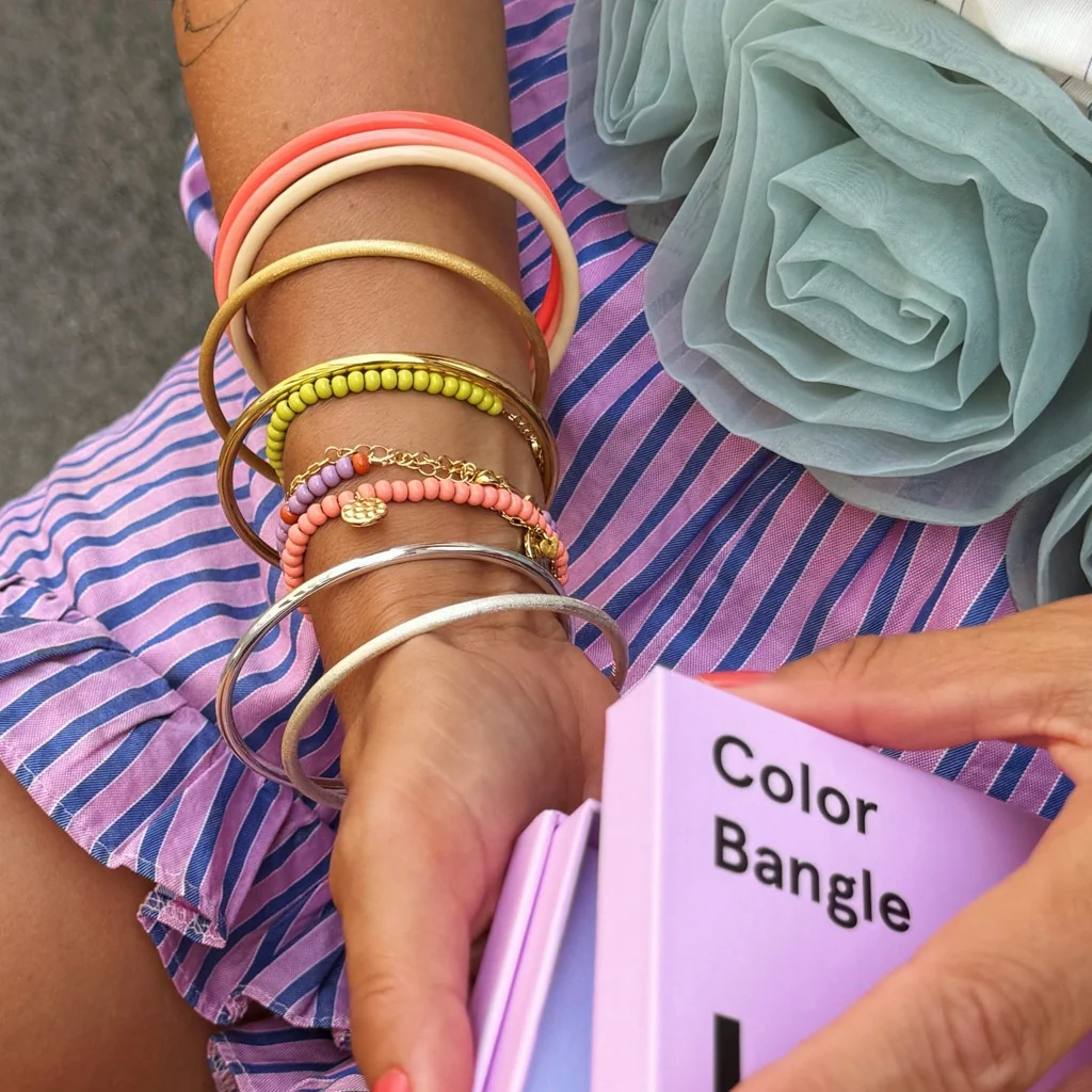 Color Bangle - Burnt Coral - Bild 6