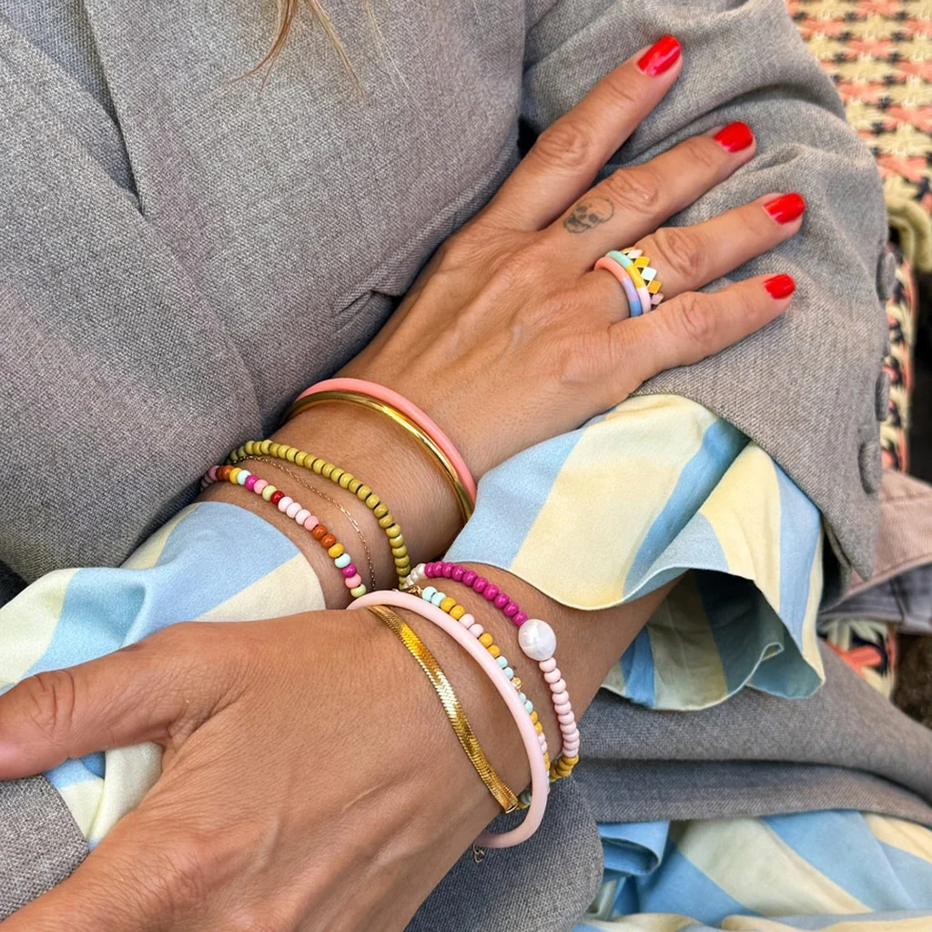 Color Bangle - Burnt Coral - Bild 7