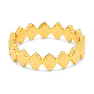 Confetti Ring guldpläterat - Guldpläterad