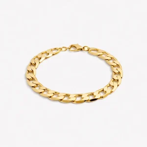 CURB CHAIN BRACELET Gold