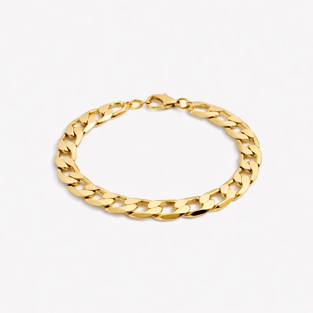 CURB CHAIN BRACELET Gold