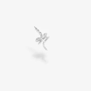 IX Conch Ear Cuff Silver