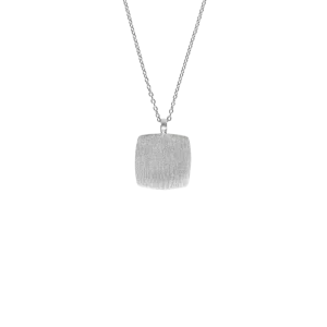 IX Cushion Pendant Silver