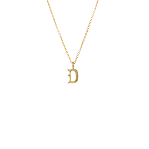 IX D Letter Charm