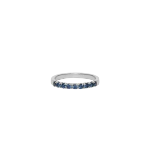 IX Princess Ring Blue Silver
