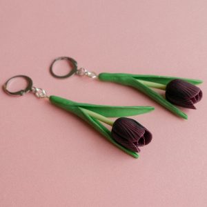 Tulpan örhängen – Queen Of The Night