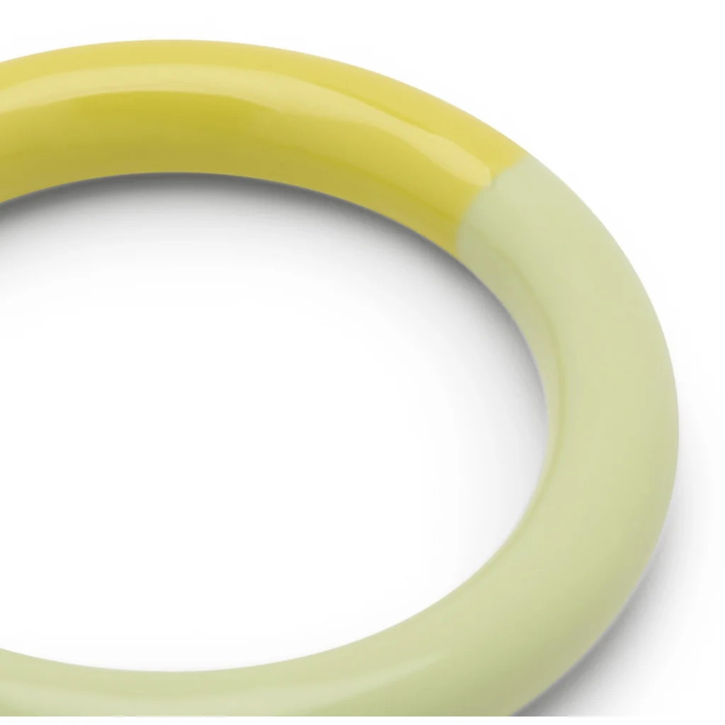 Double Color Ring - Lime/Silk Light Green - Bild 7