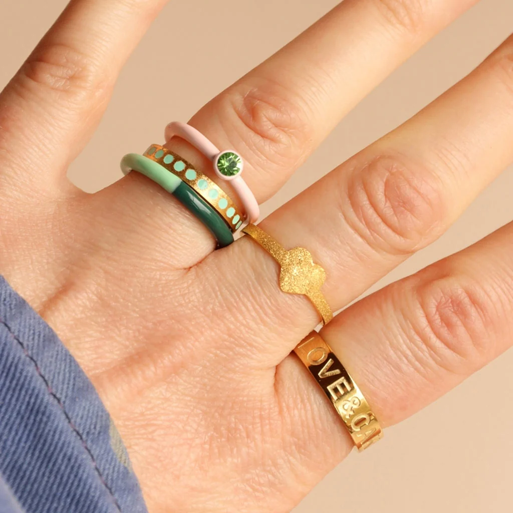 Double Color Ring - North Sea Green/Seasalt Green - Bild 4