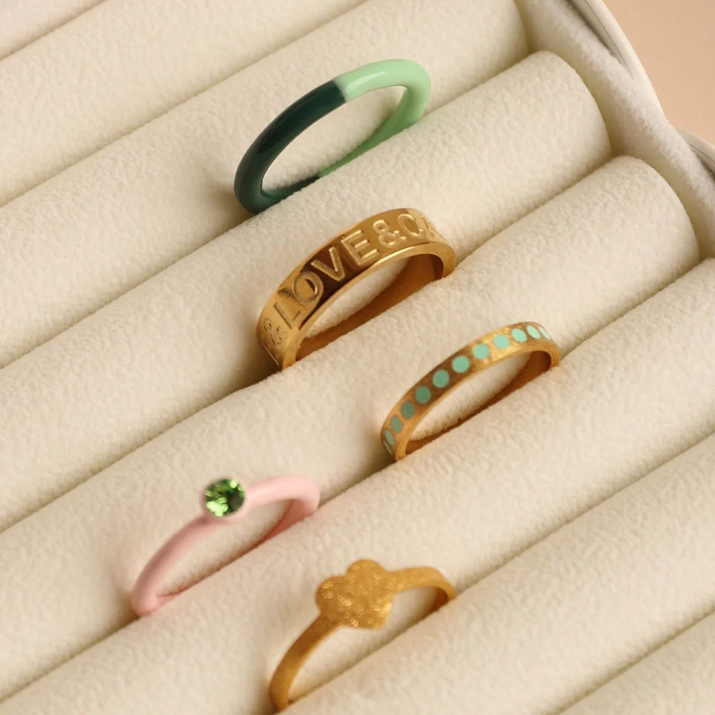 Double Color Ring - North Sea Green/Seasalt Green - Bild 5