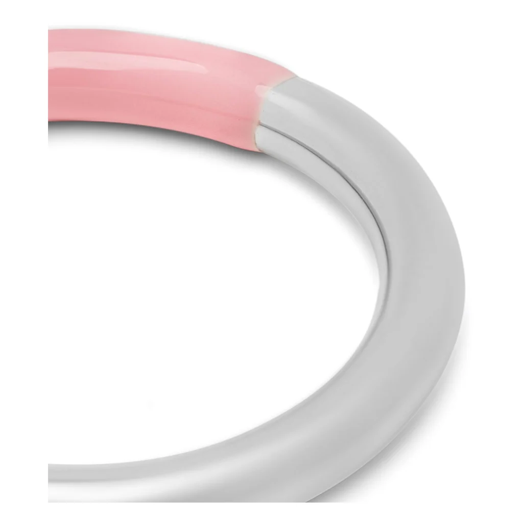 Double Color Ring silver - Silver/Light Pink - Bild 7