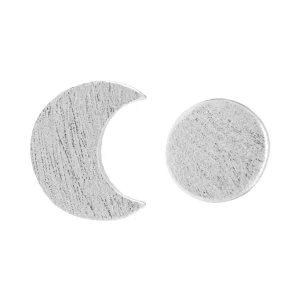 Family To The Moon And Back örhängen par - Silver