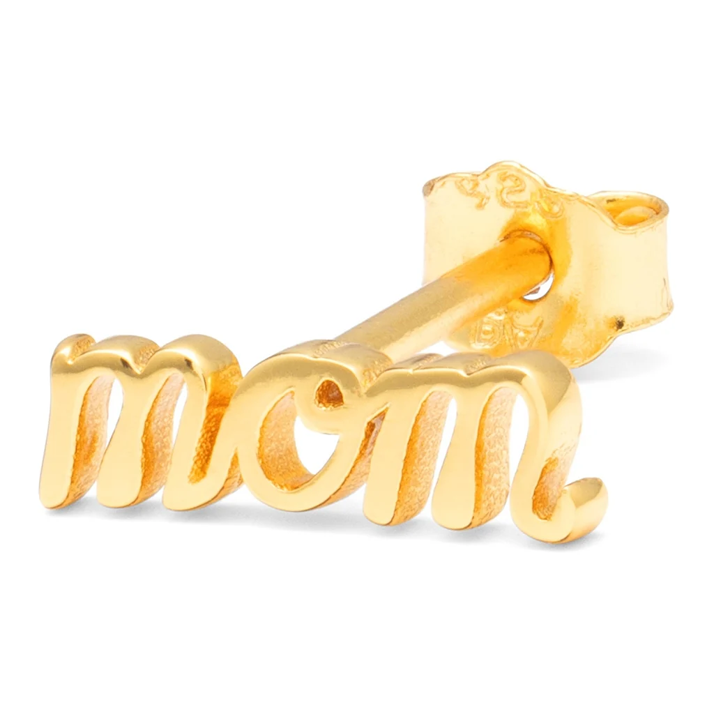 For My Mom örhänge 1 st - Guldpläterad - Bild 9