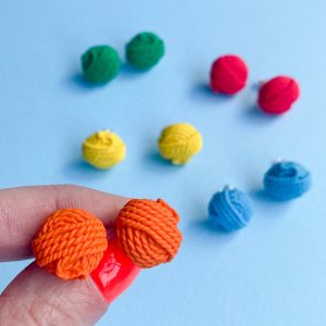 Garnnystan stiftörhängen