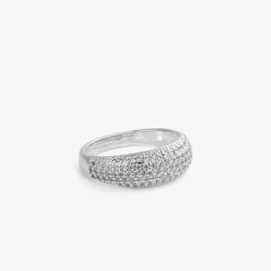 PAVÉ RING Silver