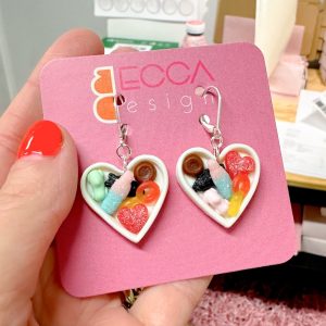 Godishjärta – örhängen