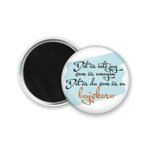 Det är inte jag som…