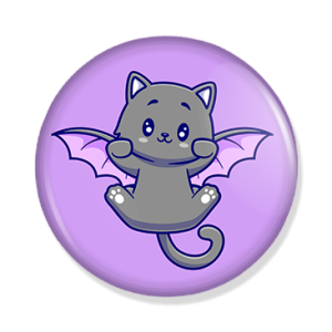 Kawaii_Cute Cat Batwings