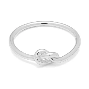 Love Knot Ring silver - Silver