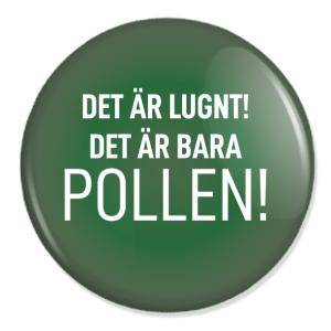 Det är lugnt Det är bara pollen!