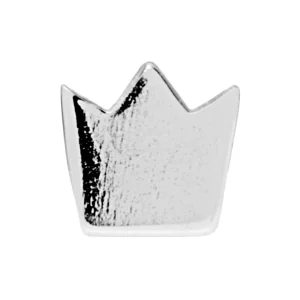 Queen örhänge 1 st - Silver