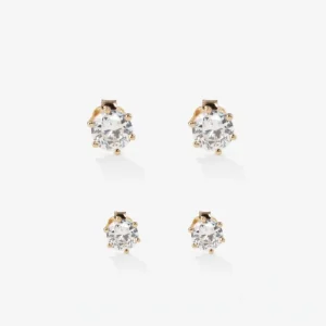 STUD EARRINGS SET Gold