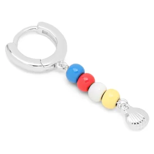 Summer Shell örhänge 1 st - Silver Plated