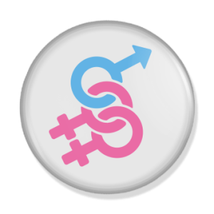 Symbol Bisexuell Kvinna