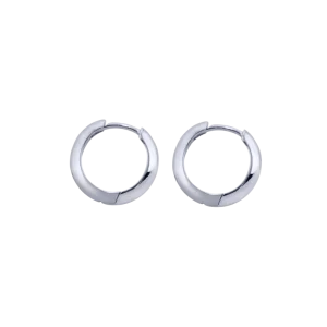 IX Edge Earring Silver