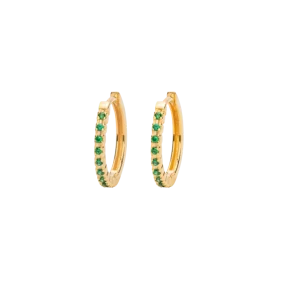 IX ETERNITY GREEN EARRINGS