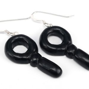 Lakritsnapp örhängen