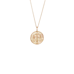 IX Vægt Pendant Gold 14K