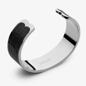 BIG BANGLE BRACELET SILVER