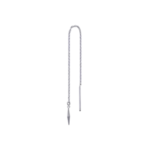 IX Spear Ear Chain Silver